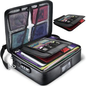 Fireproof and waterproof document bag